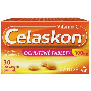Celaskon Vitamín C ochutené 30 pastiliek vyobraziť