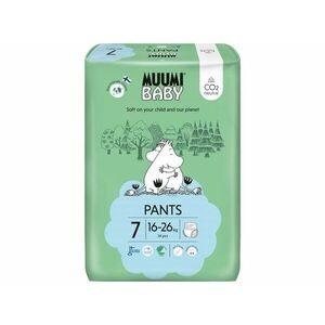 Muumi Baby Pants 7 XL 16-26 kg, nohavičkové eko plienky vyobraziť