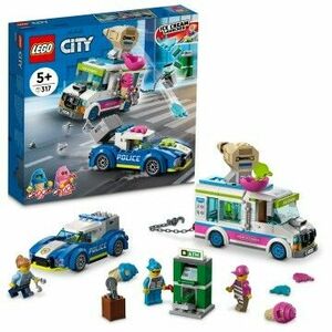 LEGO® City 60314 Policajná naháňačka so zmrzlinovým autom vyobraziť