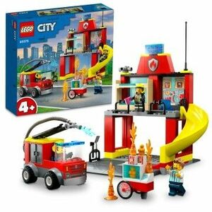 LEGO® City 60375 Hasičská stanica a hasičské auto vyobraziť