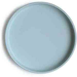 Mushie Classic silikónový tanier s prísavkou - Powder Blue vyobraziť