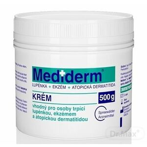 Mediderm KRÉM (lupienka + ekzém + atopická dermatitída 1x500 g) vyobraziť