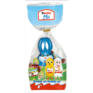 Kinder Vrecúško farebný mix (zajačik, 4x vajíčka, 2x sliepočka, Kinder bueno) 1x132 g vyobraziť
