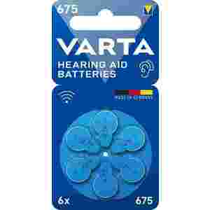 VARTA Hearing Aid Battery 675 BLI 6 vyobraziť