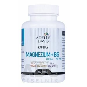 Adelle Davis Magnézium (200 mg) + B6 (40 mg) cps 1x100 ks vyobraziť