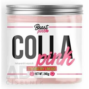 BeastPink COLLA Pink prášok na prípravu nápoja, príchuť jahodová limonáda, 1x240 g vyobraziť