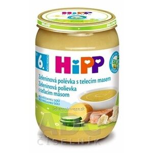 HiPP Polievka BIO Zeleninová s teľacím mäsom (od 6. mesiaca) 1x190 g vyobraziť