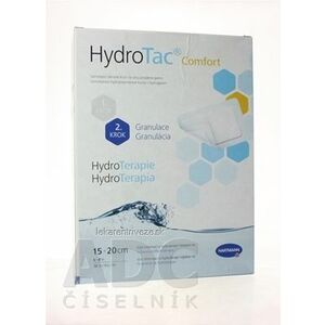 HydroTac Comfort - krytie na rany penové hydropol. impregnované gélom, samolepiace (15x20 cm) 1x10 ks vyobraziť