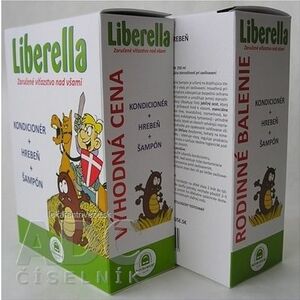 NH - Liberella rodinné balenie (kondicionér 125 ml + hrebeň + šampón 250 ml) 1x1 set vyobraziť