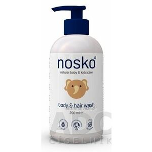 nosko body & hair wash detský telový a vlasový šampón 1x200 ml vyobraziť