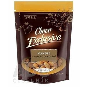 POEX Mandle v mliečnej čokoláde a škorici 1x175 g vyobraziť