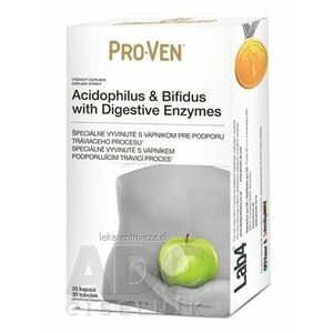 Pro-Ven Acidophilus & Bifidus cps with Digestive Enzymes 1x30 ks vyobraziť