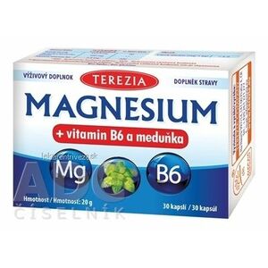 TEREZIA MAGNESIUM + vitamin B6 a meduňka (medovka) cps 1x30 ks vyobraziť