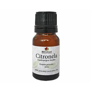 Bionatural Citronela, esenciálny olej 10 ml vyobraziť