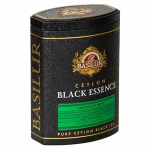 BASILUR Black rssence chocolate mint čierny čaj 100 g vyobraziť