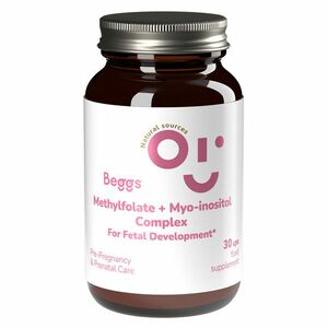 BEGGS Methylfolate + myo inositol complex 30 kapsúl vyobraziť