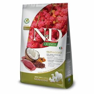 N&D Quinoa Skin & Coat Duck & Coconut pre psov 2, 5 kg vyobraziť