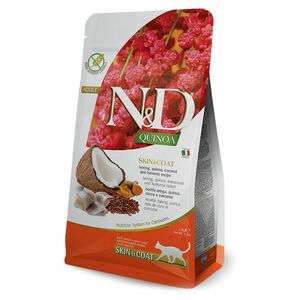 N&D Quinoa Skin & Coat Herring & Coconut pre mačky 1, 5 kg vyobraziť