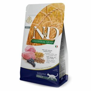 N & D Low Grain CAT Adult Lamb & Blueberry 1, 5kg vyobraziť