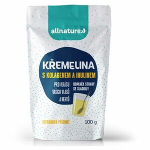 ALLNATURE Kremelina s kolagénom a inulínom príchuť citrón 100 g vyobraziť