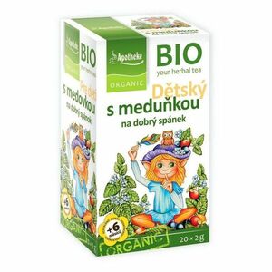 APOTHEKE Detský ovocný čaj s medovkou BIO 20x2 g vyobraziť