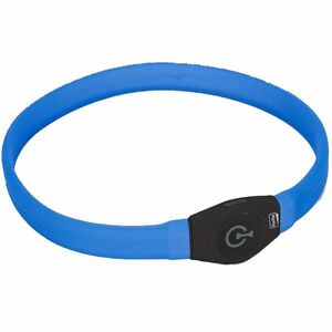 KARLIE Visio Light LED USB nabíjací obojok pre psov modrý 65 cm vyobraziť