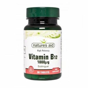 NATURES AID Vitamín B12 1000 mcg 90 tabliet vyobraziť