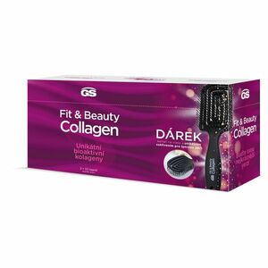 GS Fit & beauty collagen DUOPACK 50 + 50 kapsúl + DARČEK kefa na vlasy vyobraziť