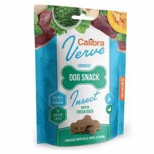 CALIBRA Verve Crunchy Snack Insect & Fresh Duck maškrta s hmyzom a kačicou pre psov 150 g vyobraziť
