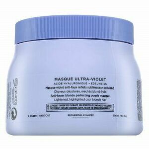 Kérastase Blond Absolu Masque Ultra-Violet maska pre platinovo blond a šedivé vlasy 500 ml vyobraziť