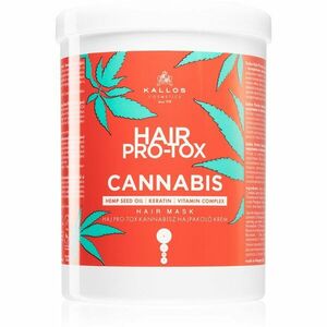 Kallos Hair Pro-Tox Cannabis regeneračná maska na vlasy s konopným olejom 1000 ml vyobraziť