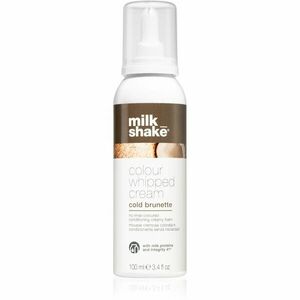 Milk Shake Colour Whipped Cream tónovacia pena pre všetky typy vlasov Cold Brunette 100 ml vyobraziť
