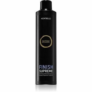 Montibello Decode Finish Supreme Spray lak na vlasy so silnou fixáciou odolný vzdušnej vlhkosti 400 ml vyobraziť