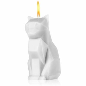 54 Celsius PyroPet KISA (Cat) dekoratívna sviečka White 17 cm vyobraziť