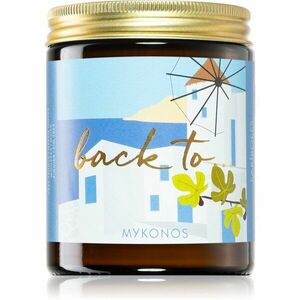 FARIBOLES Back to Mykonos vonná sviečka 140 g vyobraziť