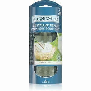 Yankee Candle Clean Cotton náplň do elektrického difuzéru 2x18, 5 ml vyobraziť