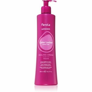 Fanola Wonder Color Locker Extra Care Sealing Cream vyhladzujúci krém na vlasy pre farbené vlasy 480 ml vyobraziť