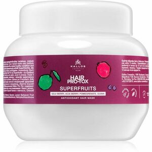 Kallos Hair Pro-Tox Superfruits regeneračná maska pre unavené vlasy bez lesku 275 ml vyobraziť