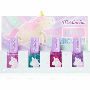 Martinelia Little Unicorn Nail Polish Set sada lakov na nechty Pink, Blue, Purple, Fuchsia (pre deti) vyobraziť