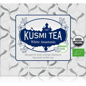 Kusmi Tea White Anastasia porciovaný čaj v BIO kvalite 20 ks vyobraziť