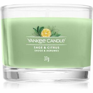 Yankee Candle Sage & Citrus votívna sviečka Signature 37 g vyobraziť