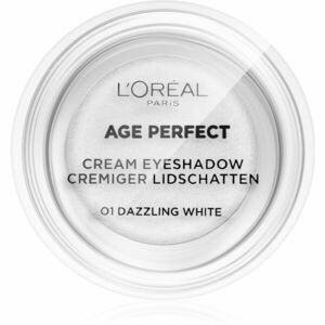 L’Oréal Paris Age Perfect Cream Eyeshadow krémové očné tiene odtieň 01 - Dazzling white 4 ml vyobraziť