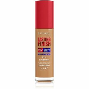 Rimmel Lasting Finish 35H Hydration Boost hydratačný make-up SPF 20 odtieň 350 Golden Honey 30 ml vyobraziť