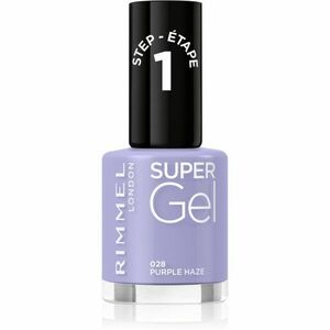 Rimmel Super Gel gélový lak na nechty bez použitia UV/LED lampy odtieň 028 Purple Haze 12 ml vyobraziť