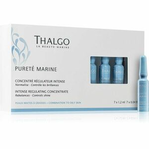 Thalgo Pureté Marine Intense Regulating Concentrate koncentrát pre mastnú a zmiešanú pleť 7x1.2 ml vyobraziť