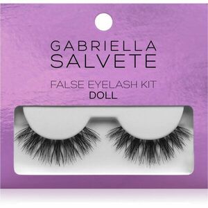 Gabriella Salvete False Eyelash Kit Doll umelé mihalnice s lepidlom 1 ks vyobraziť