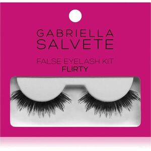 Gabriella Salvete False Eyelash Kit Flirty umelé mihalnice s lepidlom 1 ks vyobraziť