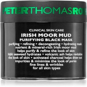 Peter Thomas Roth Irish Moor Mud Mask čistiaca čierna maska 50 ml vyobraziť