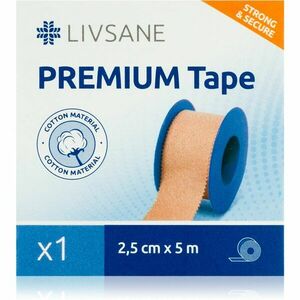 LIVSANE Tejpovacia páska premium 2.5cm x 5m fixačná tejpovacia páska 5 m vyobraziť