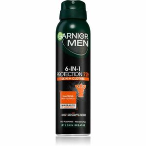 Garnier Men 6-in-1 Protection antiperspirant v spreji pre mužov 150 ml vyobraziť